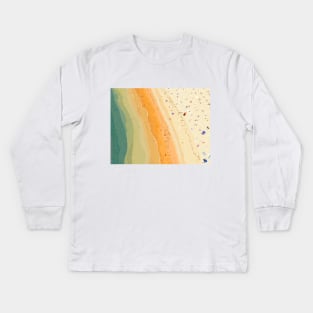 The beach Kids Long Sleeve T-Shirt